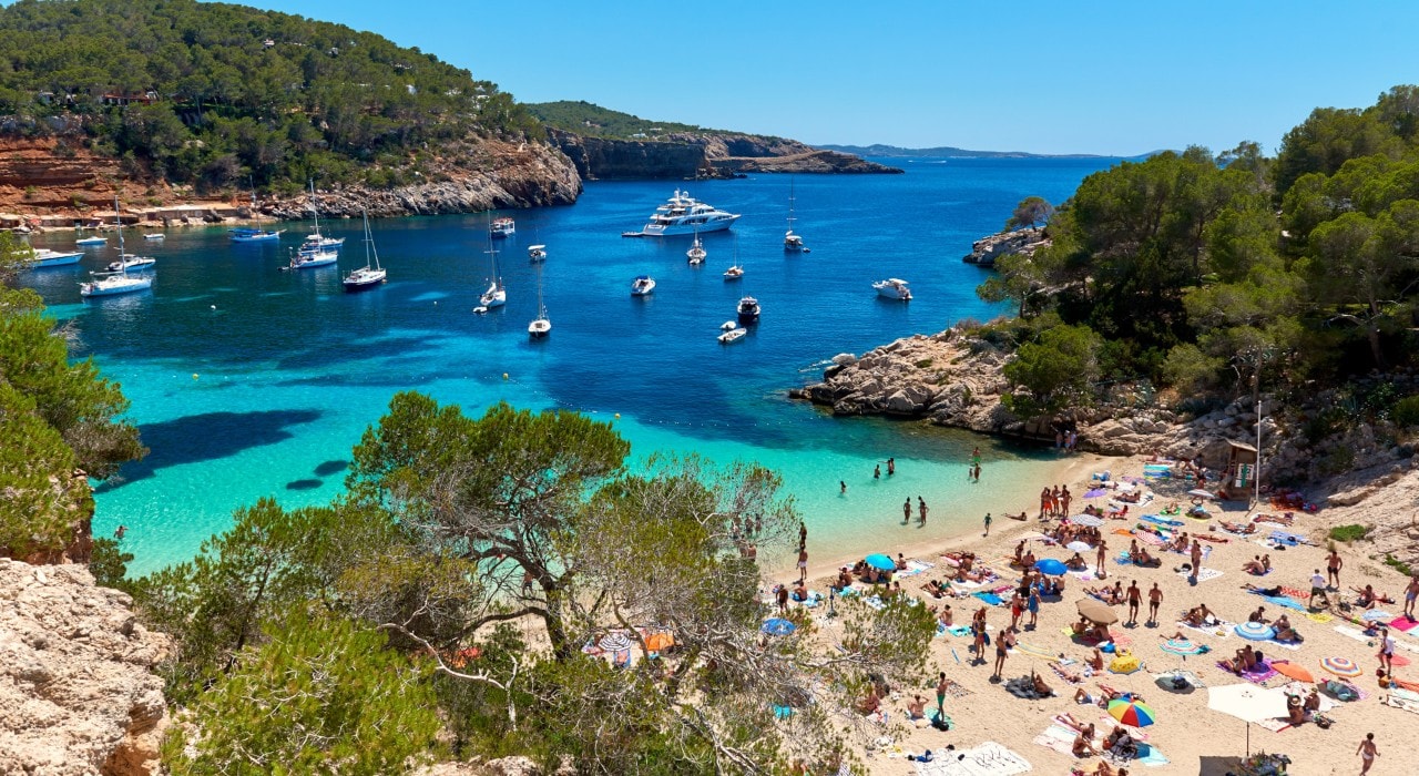  Cala Salada en Ibiza